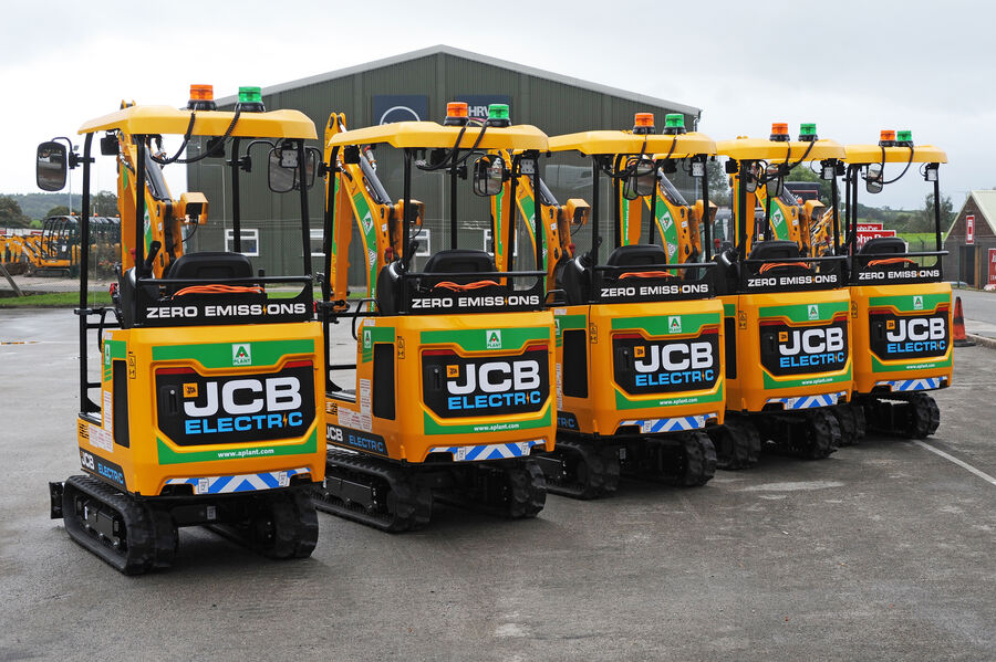 JCB電動微挖再獲10臺訂單！